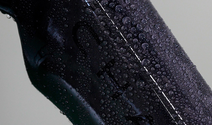 撥水性能の実写