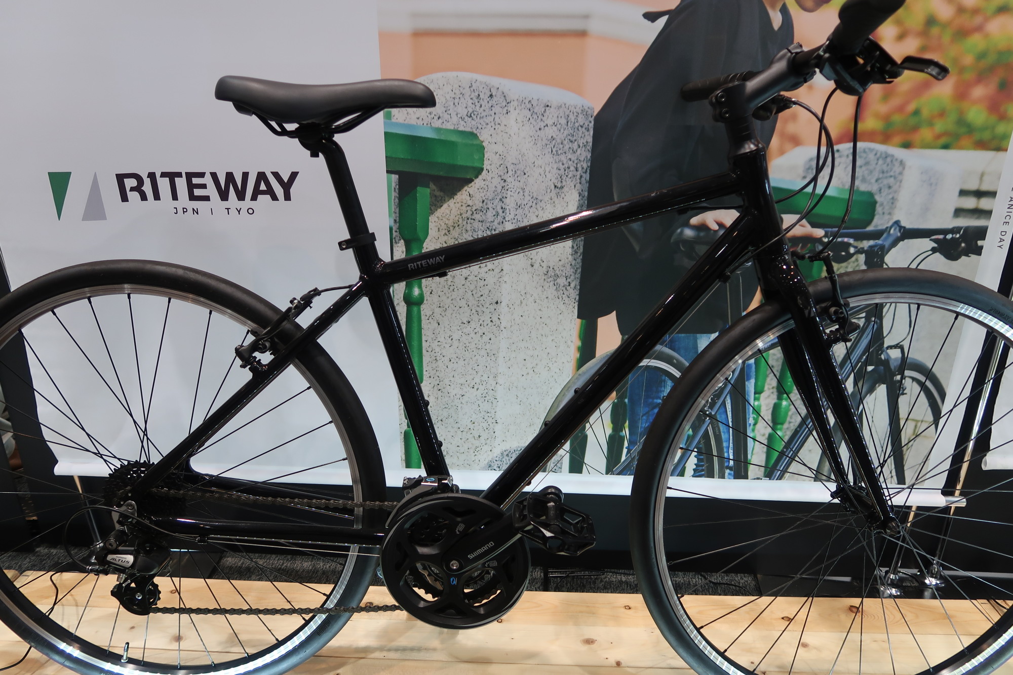 RITEWAY (ライトウェイ) SHEPHERD CITY (シェファードシティー) 2021年モデル クロスバイク スポーツバイク アルミフレーム  シマノ 外装８段変速